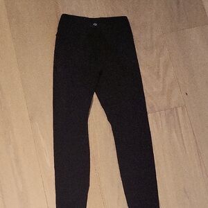 Black Leggings Lululemon Size 2